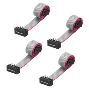 Cavo a nastro piatto filo IDC connettore FC/FD tipo A 8 pin lunghezza 0,2 m, 4 pezzi - Foto 1 di 5