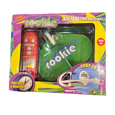 R/C Plane Microflyer Wattage Rookie Very Rare Radio Control Remote Control - Image 1 of 4