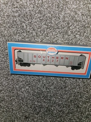 Model Power 9074 Train Southern 4327 Gray 7" Hopper Car Vintage NOS Original Box - Image 1 of 2