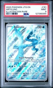 ARTICUNO Illustrazione Rara 161/159 Pokemon Viaggio Insieme PSA 9 Mint *sd - Foto 1 di 2