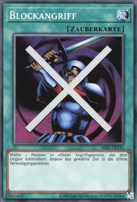 YuGiOh Blockangriff MRD-25TH-DE133 Common Deutsch NM unl. - Bild 1 von 2