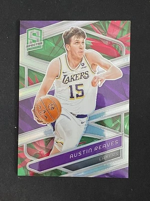 Austin Reaves 2023-24 Panini Spectra Menagerie #22 - Image 1 of 2