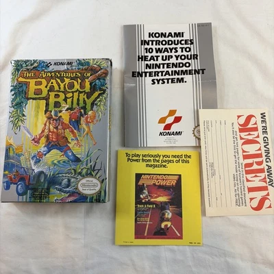 The Adventures of Bayou Billy - только коробка и вставки (без игры - без руководства) - Изображение 1 из 4