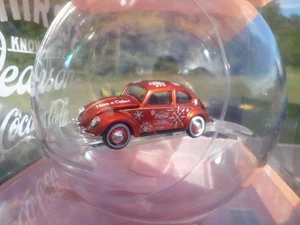 2025 M2 Machines Christmas Holiday Ornament - Coca-Cola 1953 Volkswagen Beetle - Picture 1 of 13