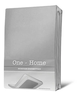 Spannbettlaken silber 140x200 cm - 160x200 cm Microfaser Spannbetttuch - Bild 1 von 5