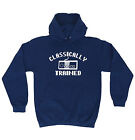 Classically Trained Hoodie Computer Game Gamer Geek Hoody Funny Birthday Gift