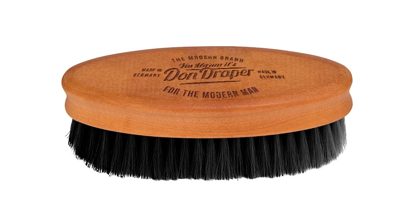DON DRAPER Haar- und Bartbürste oval MEDIUM