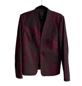 Due Per Due Embroidered Sequin Jacket - Picture 1 of 13