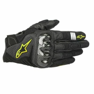 Alpinestars SMX-1 Air V2 Leather Street Motorcycle Gloves Men All Sizes & Colors - Image 1 of 2