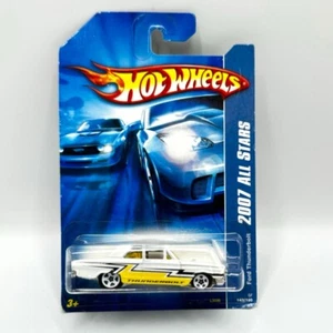 Hot Wheels 2007 All Stars #143 Ford Thunderbolt White w/ White 5SPs Silver Base - Picture 1 of 7