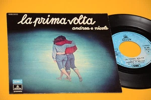 Andrea Et Nicole 7" 45 La Première Fois 1°ST Original 1976 EX - Picture 1 of 1