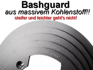 30,32,34,36, 38,42-Z-104-BCD-BASHGUARD aus 100% Karbon Extrastark & superLeicht! - Picture 1 of 21