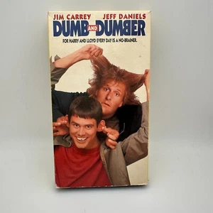 Dumb and Dumber (VHS, 1995) Jim Carrey Jeff Daniels Rare OOP NOS - Picture 1 of 6