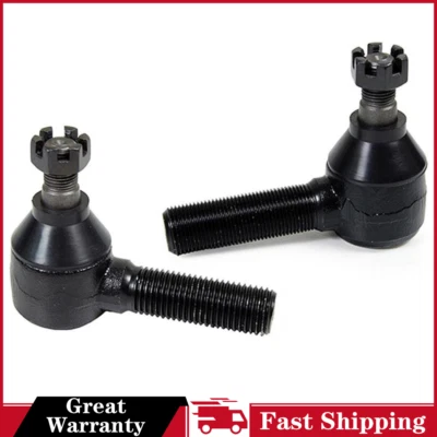 2x Front Outer Tie Rod End fits Dodge Ramcharger 1974-1981 1982 1983 1984 1985 - Image 1 of 4