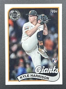 Kyle Harrison RC 2024 Topps Serie 1 1989 Topps Béisbol #89B-95 Giants - Imagen 1 de 2