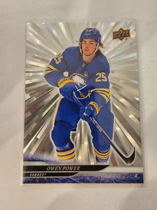 2024-25 Upper Deck Outburst Silver #260 Owen Power - Buffalo Sabres - Picture 1 of 2
