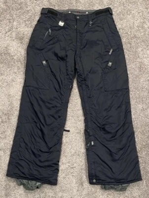 686 Ace XL мужчин сноуборда/лыжи водонепроницаемый изолированный груза брюки синий Y2K - Изображение 1 из 4