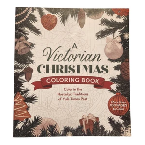 A Victorian Christmas Coloring Book: Color in the Nostalgic Traditions of Yule T - Imagen 1 de 7