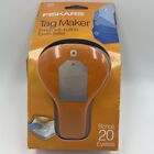 Large Punch For Sales Tags Fiskars Tag Maker with 20 Eyelets ~3" Tags