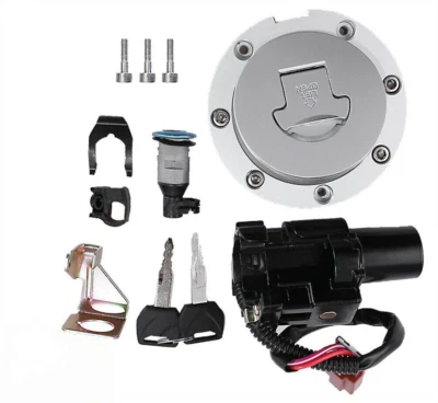Interruptor de encendido tapa de gas combustible llave de bloqueo de asiento para Honda CBR1000RR CBR600RR 2007-14 Foto 1 de 4