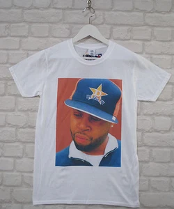 Uptown Classics J Dilla Star Cap Detroit Jay Dee White Crew Neck Tee T-shirt - Picture 1 of 6