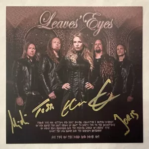 Leaves' Eyes - The Last Viking (Limited Edition 2-CD Set) Signed by Entire Band - Picture 1 of 3