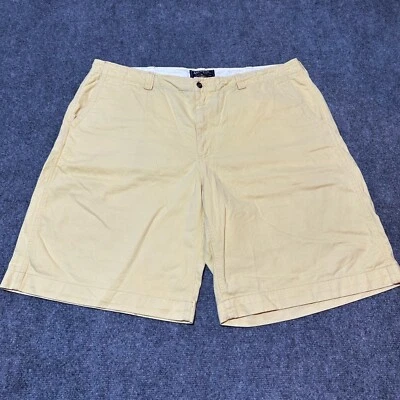 American Living Shorts Mens 42 Yellow Cotton Slash Pockets Flat Front Casual - Image 1 of 4