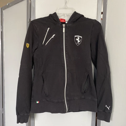 Puma Scuderia Ferrari Women’s Hoodie Formula 1 Italy Sz M Cover