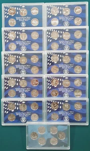 1999-2009 Proof State & Territories Quarter set collection run! 56 coins! M658 - Picture 1 of 5
