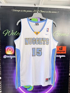 Authentic Denver Nuggets #15 Carmelo Anthony Vintage NBA Basketball Jersey - Picture 1 of 7