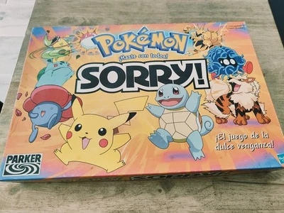 Pokemon Sorry! Board Game – Spanish Edition – 2000 Hasbro Complete | Rare EU - Imagen 1 de 4