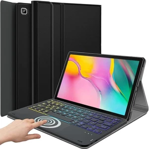 Backlit Touchpad Keyboard Case for Samsung Galaxy Tab A 10.1 2019 Release, 3-... - Picture 1 of 7