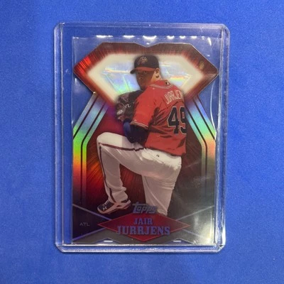 2011 Topps Diamond Dig Contest Diamond Die Cut Jair Jurrjens #DDC-69 - Image 1 of 2
