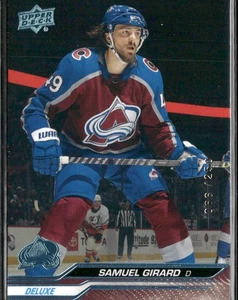 2023-24 Upper Deck Samuel Girard Deluxe /250 #296 Colorado Avalanche - Picture 1 of 2