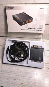 Convertitore Audio Digitale ad Analogico 192KHz, DAC Digitale SPDIF Coassiale Ottico... - Foto 1 di 8