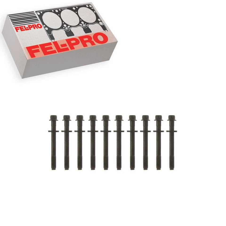 Fel-Pro 发动机气缸盖螺栓套装适用于 1999 - 2005 年现代索纳塔 2.4L L4 — 第 1/1 张图片