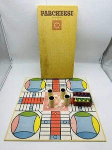 1975 Parcheesi Game Deluxe Edition by Selchow & Righter COMPLETE GUC - Picture 1 of 10
