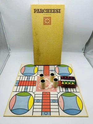 1975 Parcheesi Game Deluxe Edition by Selchow & Righter COMPLETE GUC - Image 1 of 4