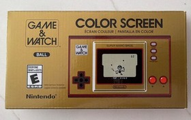 Nintendo Game & Watch 35th Edition Super Mario Bros. Color Handheld Game