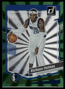 2023-24 Donruss Richaun Holmes Green Laser Holo Dallas Mavericks #10 - Bild 1 von 2