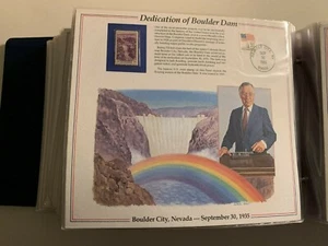the history of American stamp panel: Dedication of boulder Dam - Picture 1 of 1