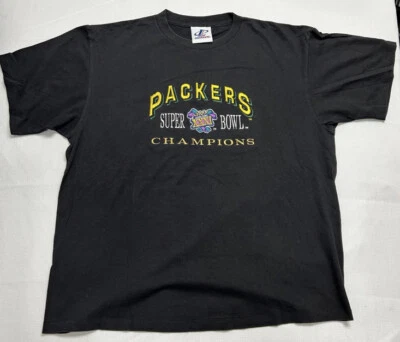 Camiseta vintage con logotipo Athletic Packers Super Bowl XXXI Champion 32 para hombre talla 2XL Foto 1 de 4