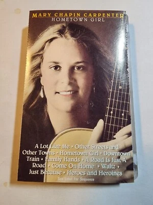 MARY CHAPIN CARPENTER "Hometown Girl" Cassette 1987 VG+ CS10 - Image 1 of 2