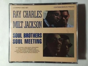 RAY CHARLES MILT JACKSON Soul brothers soul meeting 2cd USA COME NUOVO LIKE NEW! - Picture 1 of 1