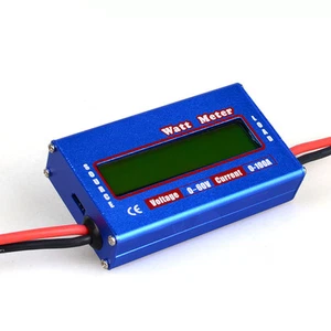Misuratore combo digitale DC LCD Watt potenza volt amplificatore RC analizzatore di carica batteria M - Foto 1 di 4