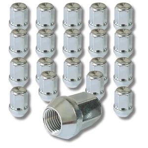 24 Tuercas de rueda M12 x 1.25 Vaso 19mm compatible con Nissan Patrol y otros - Imagen 1 de 2