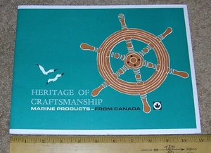 Marine Products from Canada Catalog 1965 from 6th Annual Marine Trades Exhibit - Picture 1 of 7
