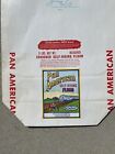 Pan American Mills Jersey Cream 5 Lb Flour Paper Bag Bowling Green Ky Super