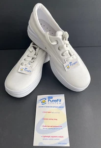Keds with PureFit System Canvas Sneakers Women Size 8.5 New In Box - Picture 1 of 13
