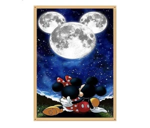 Disney’s Mickey & Minnie Mouse - Kit de punto de cruz (aprox. 12 X 16 pulgadas) - Imagen 1 de 4